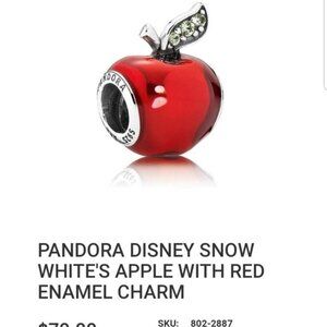 Pandora/Disney Snow White Poison Apple char